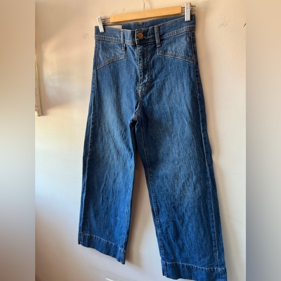 Gap Wide-Leg Sky High Jeans 27/4 Regular - Picture 6 of 10